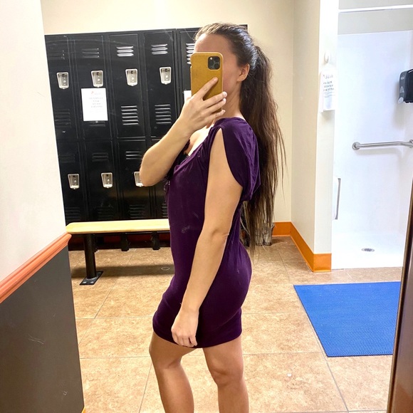 Like-New Sexy Deep Purple Rose Dress 🥀 - Picture 5 of 8